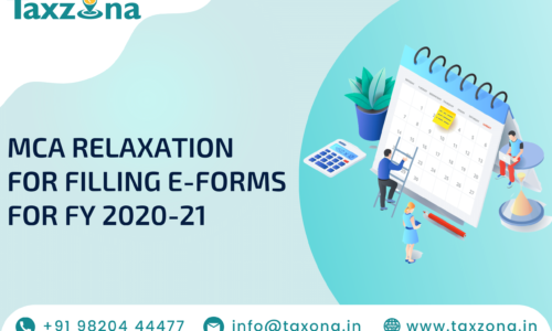 MCA Relaxation for Filling E-Forms for FY 2020-21
