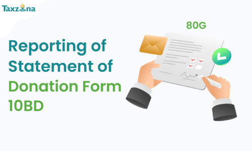 Reporting of Statement of Donation Form 10BD